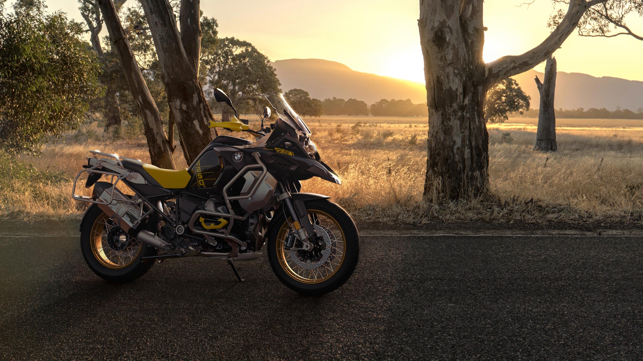 THE R 1250 GS ADVENTURE – “40 YEARS GS” EDITION. Photo courtesy of BMW's website. 
