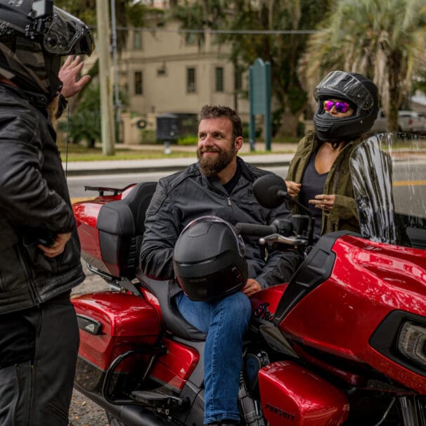 A view of the excursions underwent by Vincent and his crew on behalf of Indian Motorcycles' 'Epic Pursuits' video series, which promotes the fun that can be had on Indian's new bagger