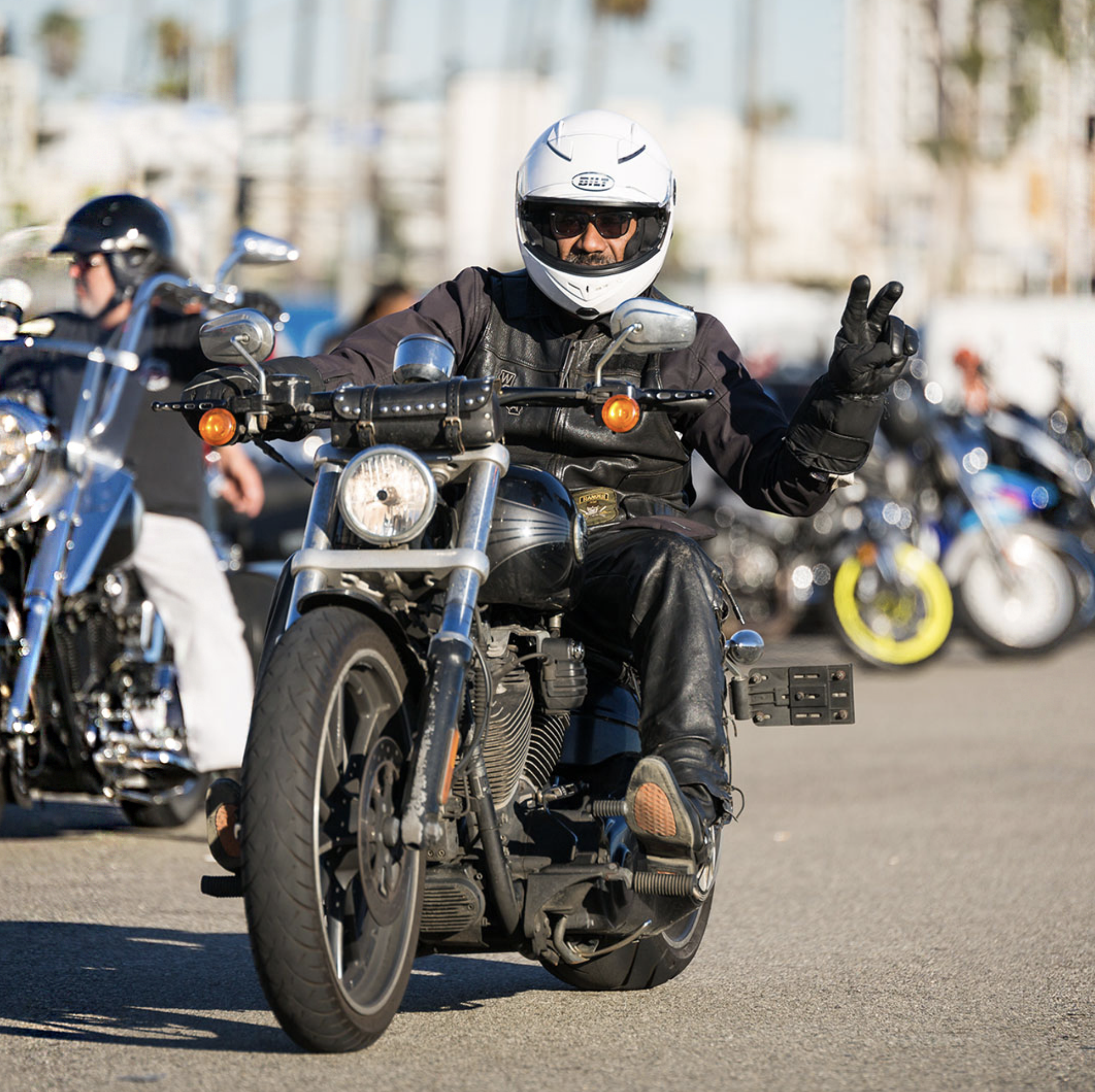 A view of the Progressive IMS Outdoors, for which the main event is motorcycles!