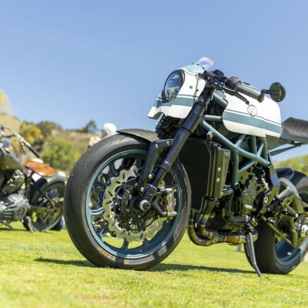 A view the bikes present at The Quail Gathering. Photo courtesy of The Quail Gathering.