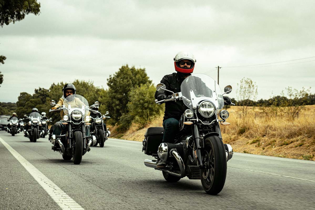 A BMW Motorrad launch event in Australia for the brand's R18 cruiser motorcycle
