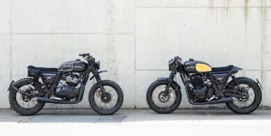 the RoyalSERIES kits from Crooked Motorcycles. Photo courtesy of BikeEXIF.