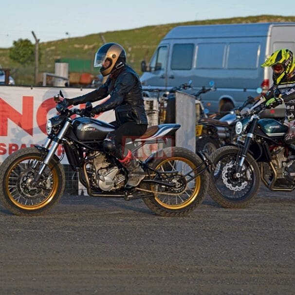 Spyshots courtesy of MCN showing a new Spitfire variant completing the Track Testing Phase.