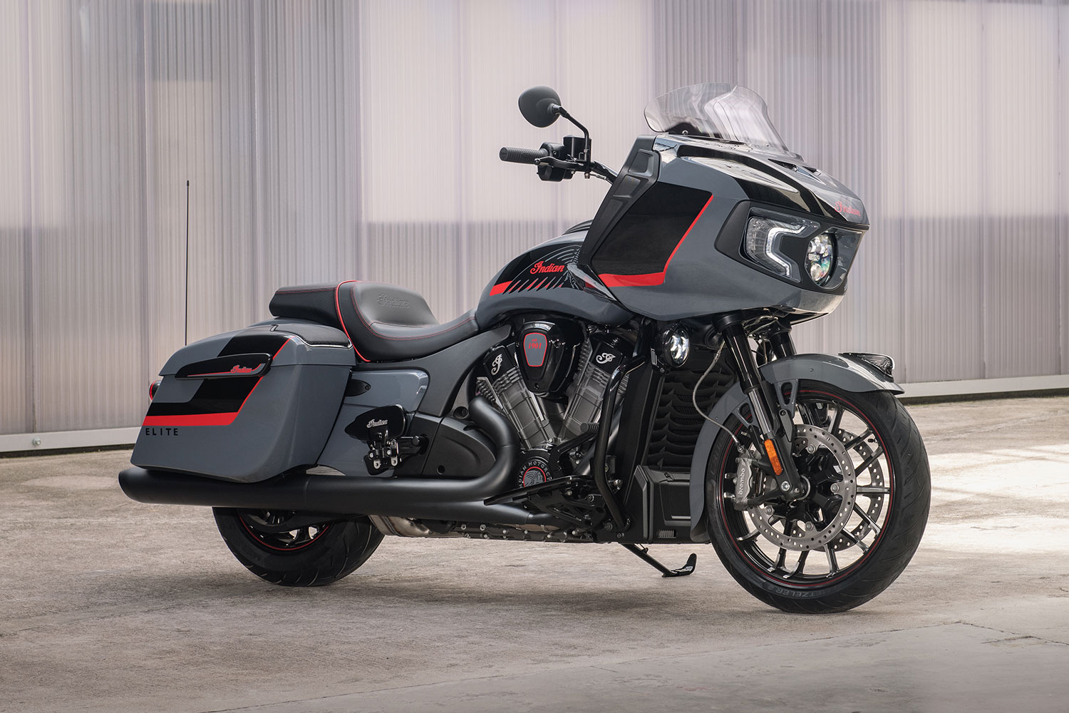 Indian's challenger elite. Photo courtesy of Indian Motorcycles.