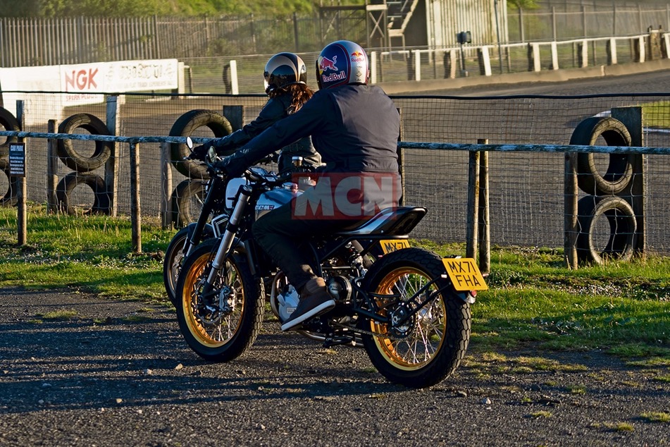 Spyshots courtesy of MCN showing a new Spitfire variant completing the Track Testing Phase.