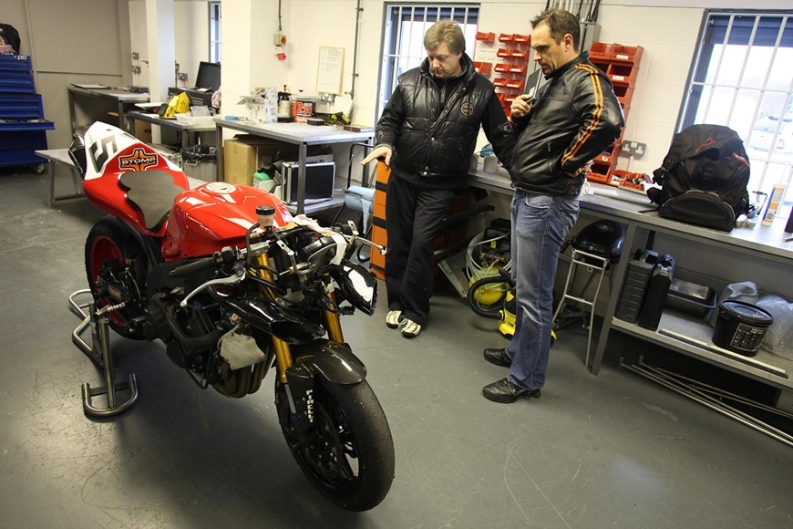 A bike brought to life by Harris. Media courtesy of MCN.