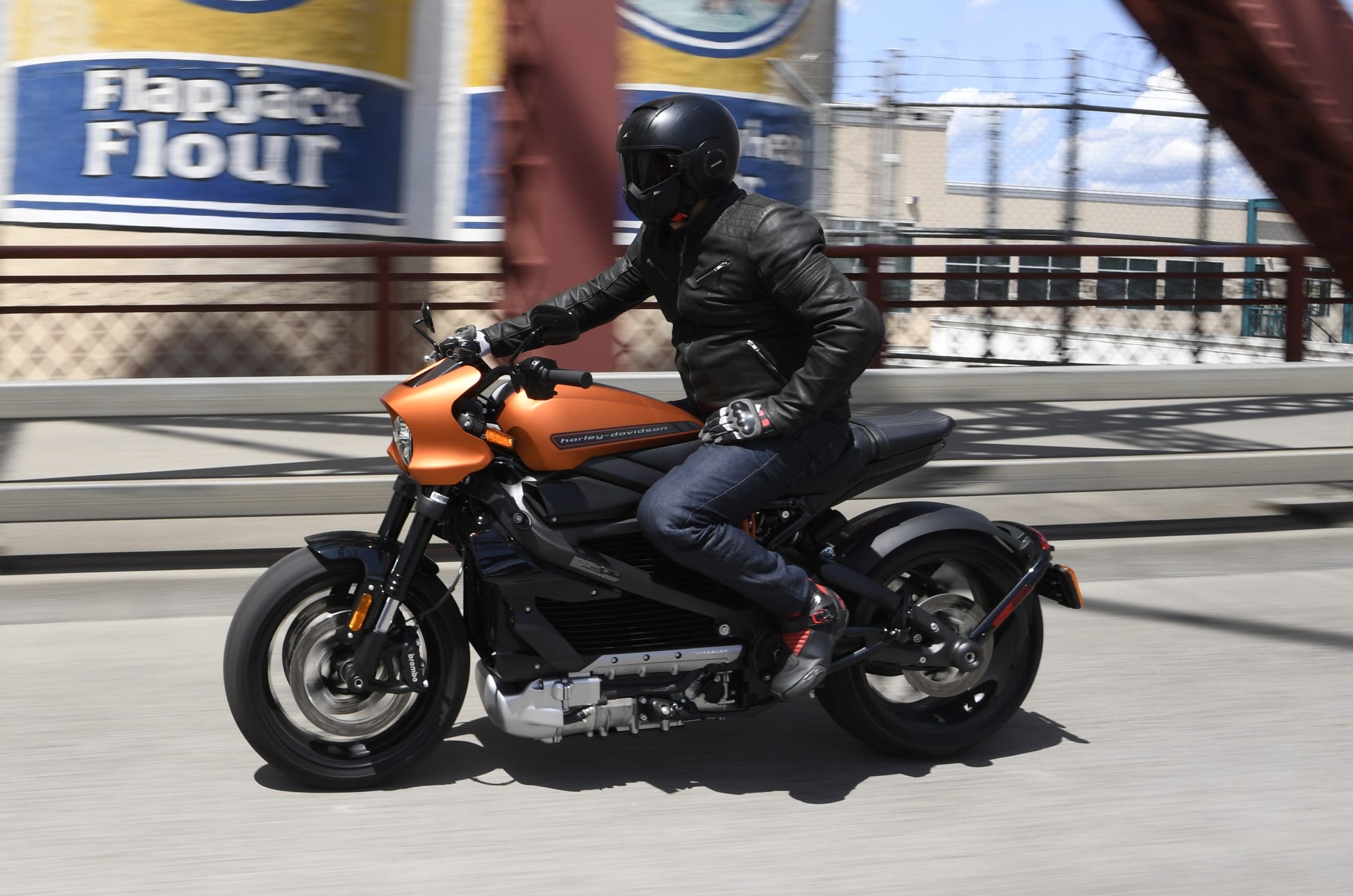 Harley-Davidson's Livewire One, taken for a ride on a sunny day.