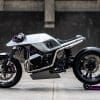 'Cloud 9,' the custom BMW R NineT created by Arjan and Timothy, founders of CNCPT Moto. All media sourced from BikeEXIF.