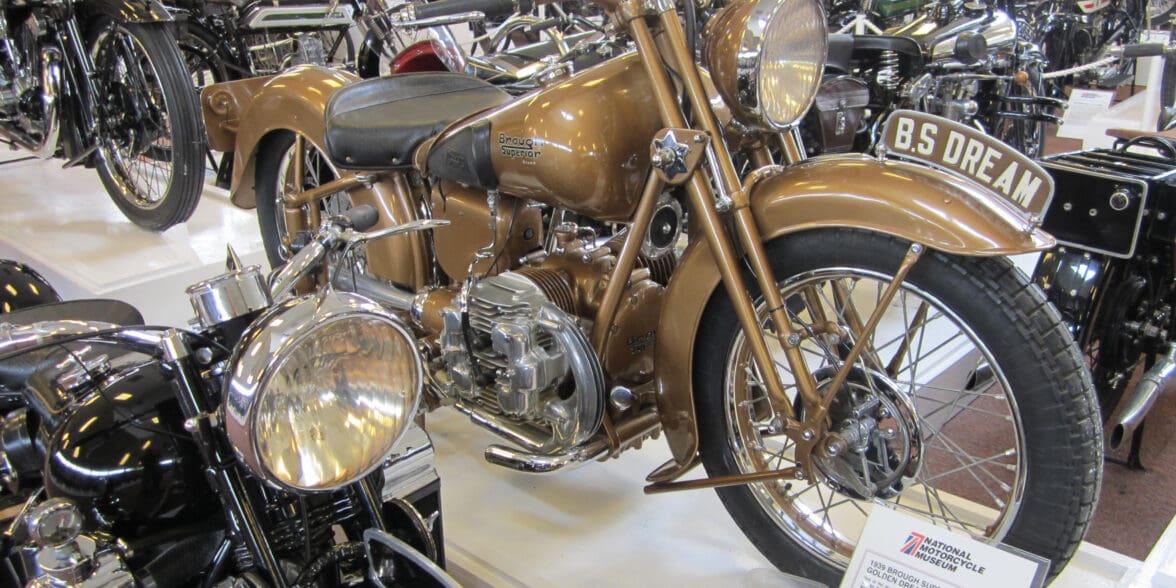 A view of the UK's National Motorcycle Museum. Photo courtesy of John's Motorcycle News.