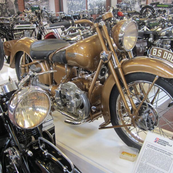 A view of the UK's National Motorcycle Museum. Photo courtesy of John's Motorcycle News.