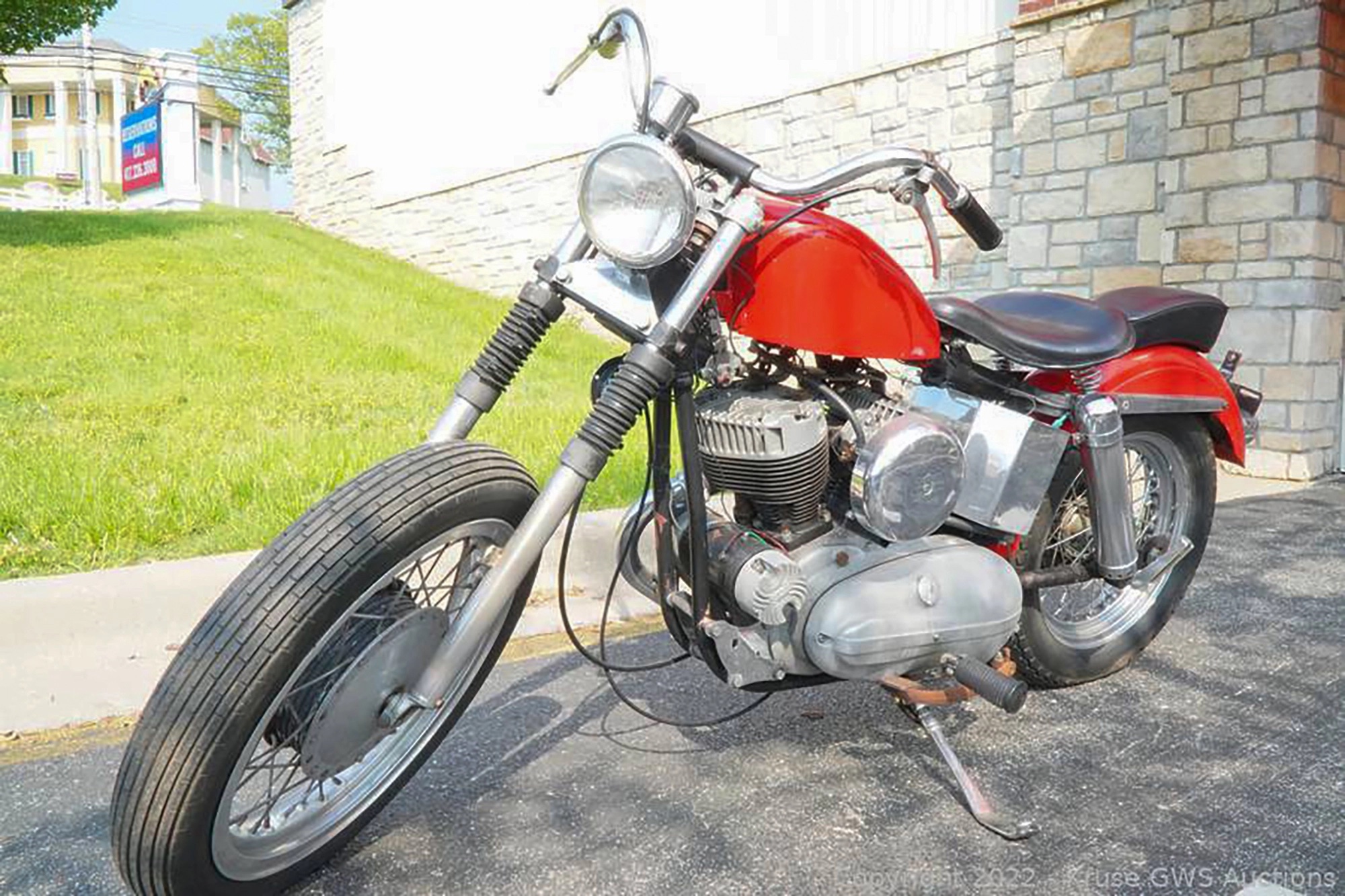 The 1955 Harley-Davidson Model K used in the hit flick "Crybaby" (1990). Media sourced from Page Six. 