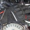 Richa Atlantic GTX gloves on top of a speedometer