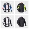 Various colour options of the Richa Brutus GTX Jacket