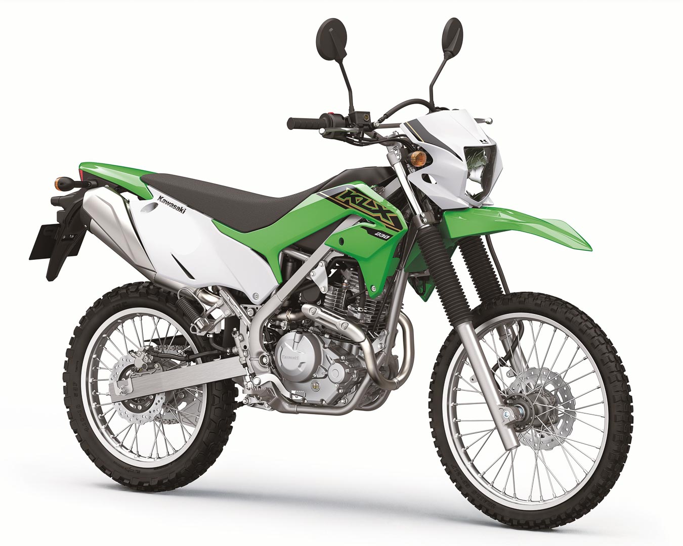 カワサキKLX230デュアルスポーツ（ABS付き）。 画像提供：Ultimate Motorcycling