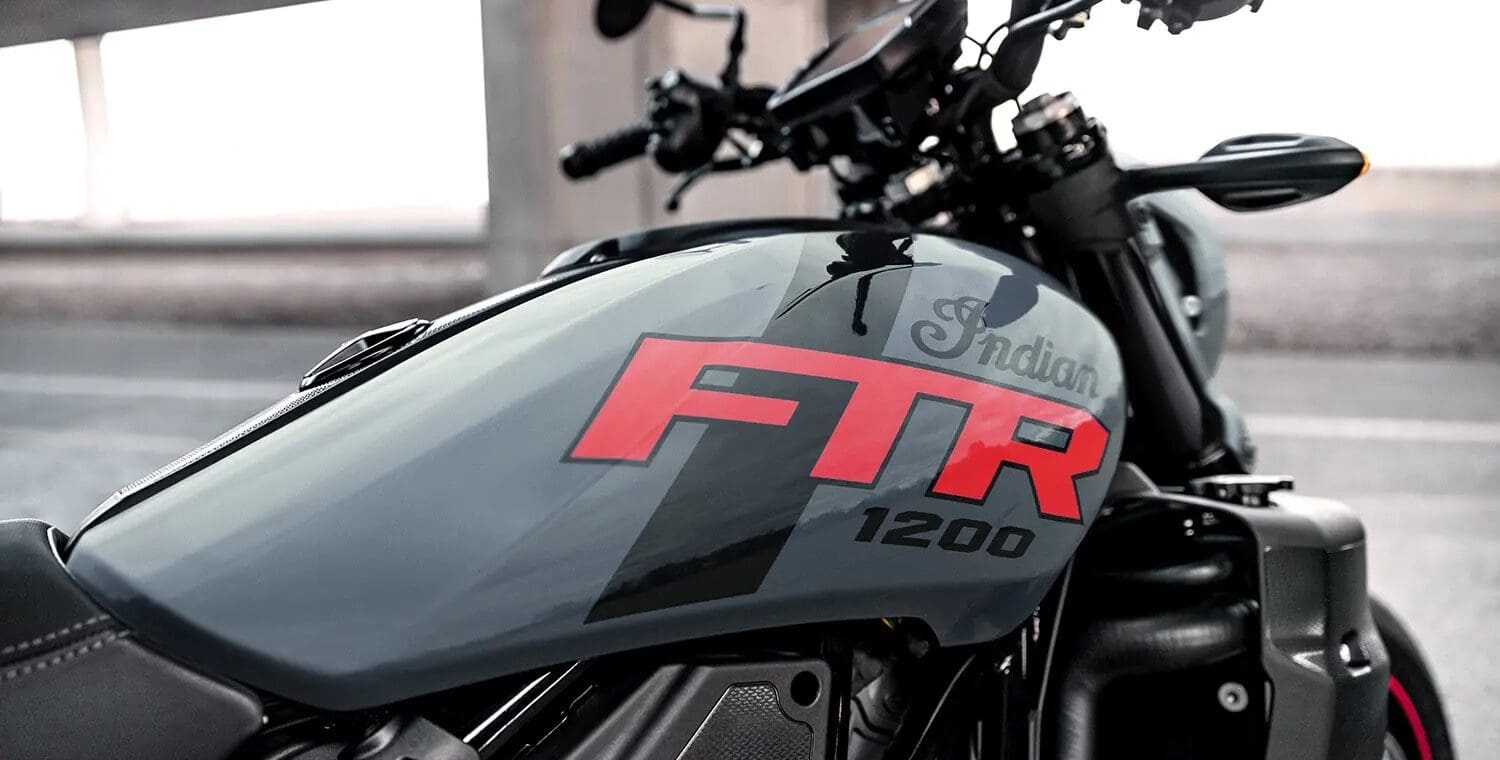 Indian's new Limited Edition FTR Stealth Gray Roadster. Photo courtesy of MCN.