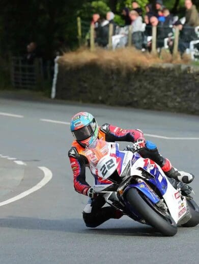 A view of the motorcycles attending the Isle of Man TT. Photo courtesy of MCN.