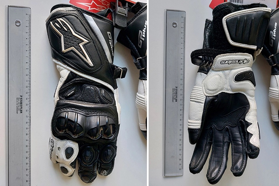 Alpinestars® GP Plus Sports Gloves (2015 model), which have been recalled for a high carcinogen count. Photo courtesy of RideApart.