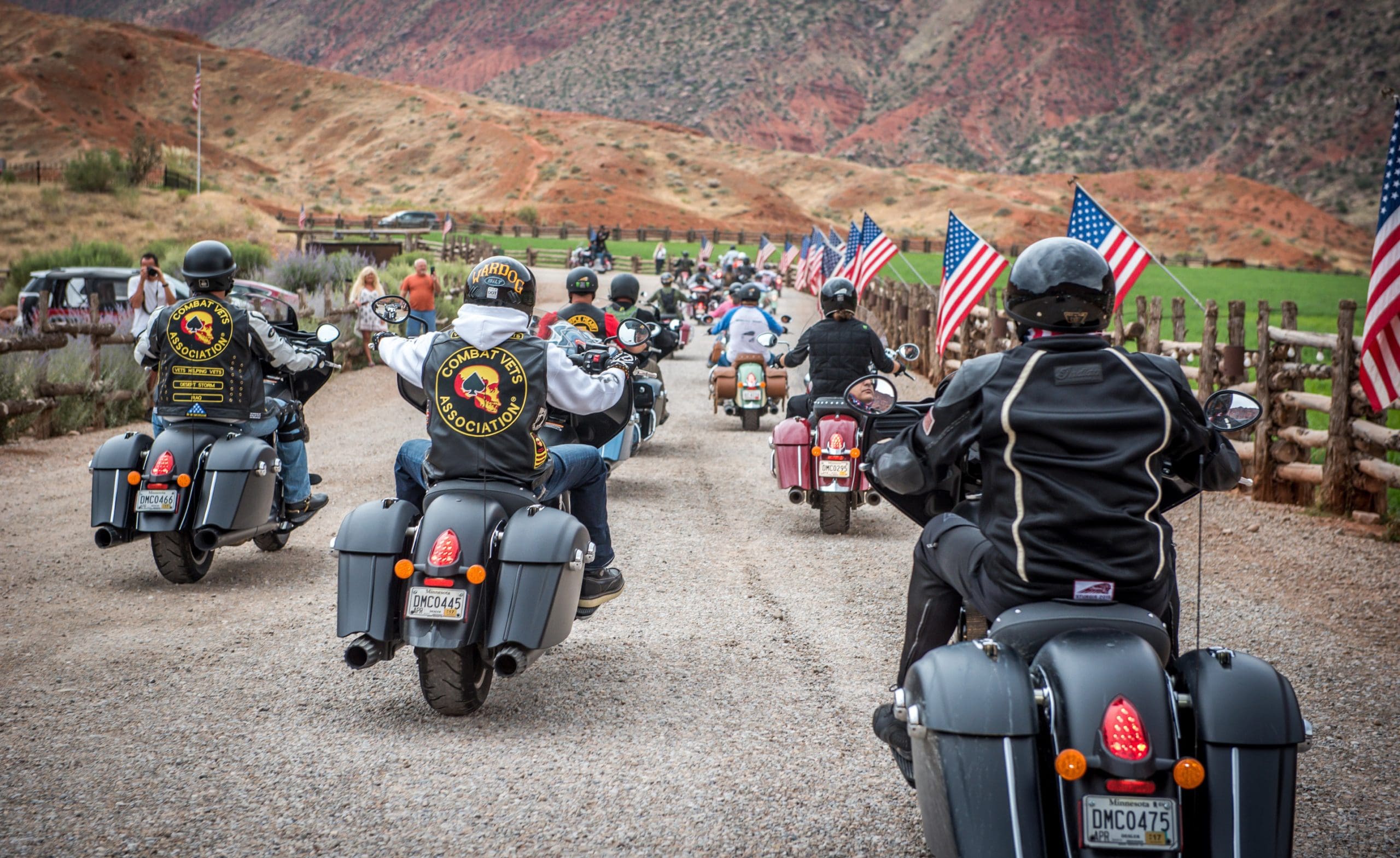 Indian Motorcycles and the Veterans Charity Ride Therapy Program for 2022. Photo courtesy of Motorcycle.com