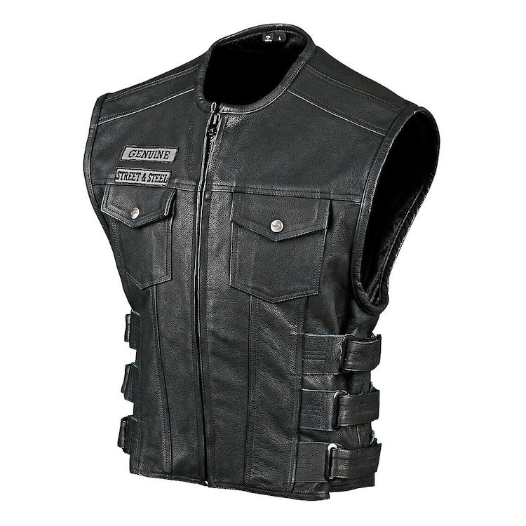 Street & Steel Anarchy Leather Vest