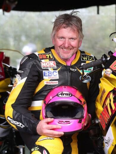 Davy Morgan, who recently succumbed to an accident at this year's iteration of the Isle of Man TT. Photo courtesy of