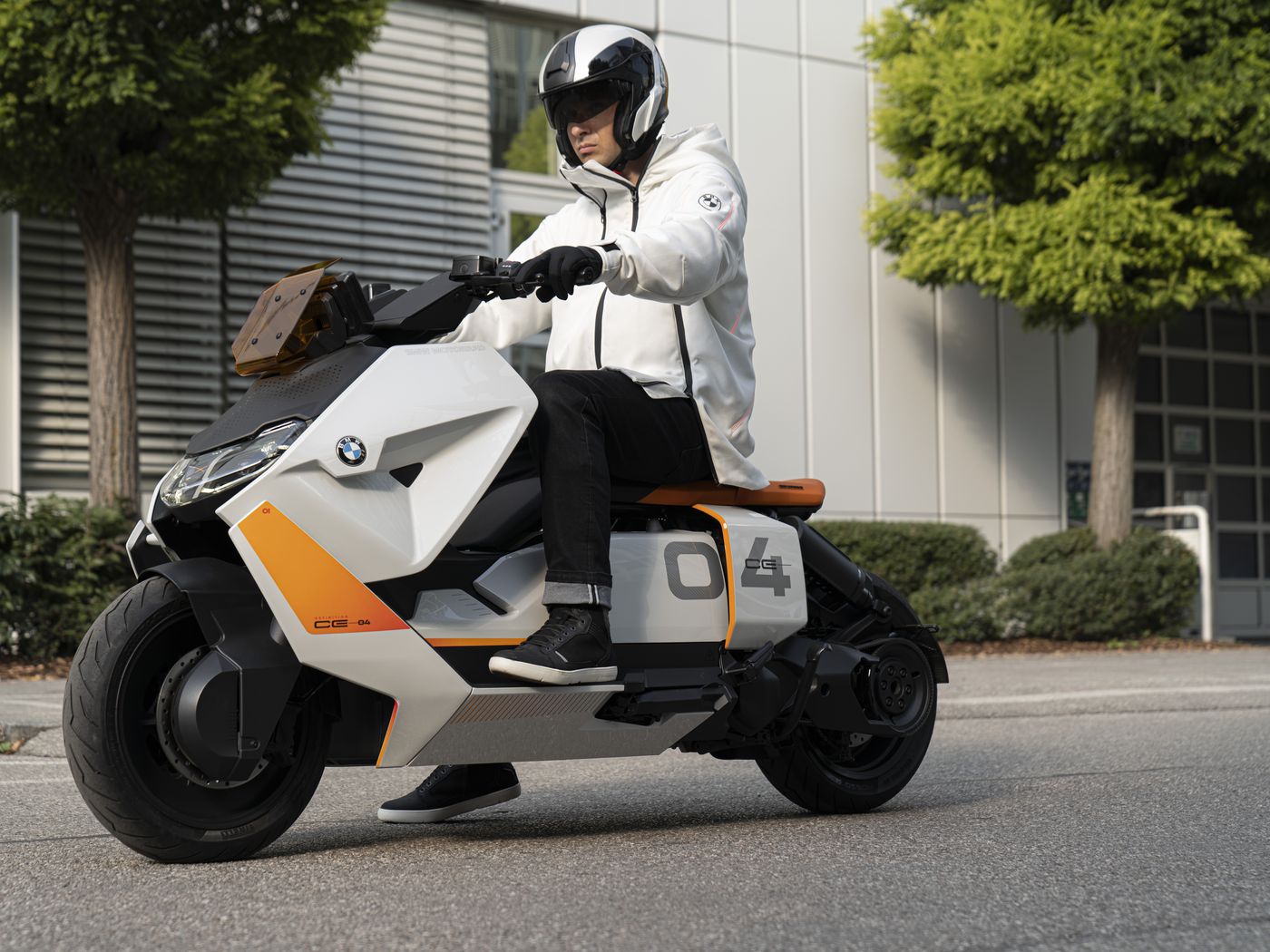 MBW's CE 04 electric scooter. Photo courtesy of The Verge.