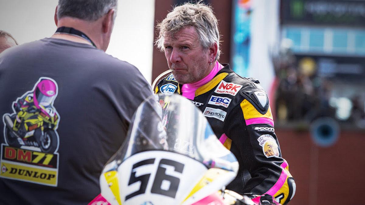 Davy Morgan, who recently succumbed to an accident at this year's iteration of the Isle of Man TT. Photo courtesy of VisorDown.