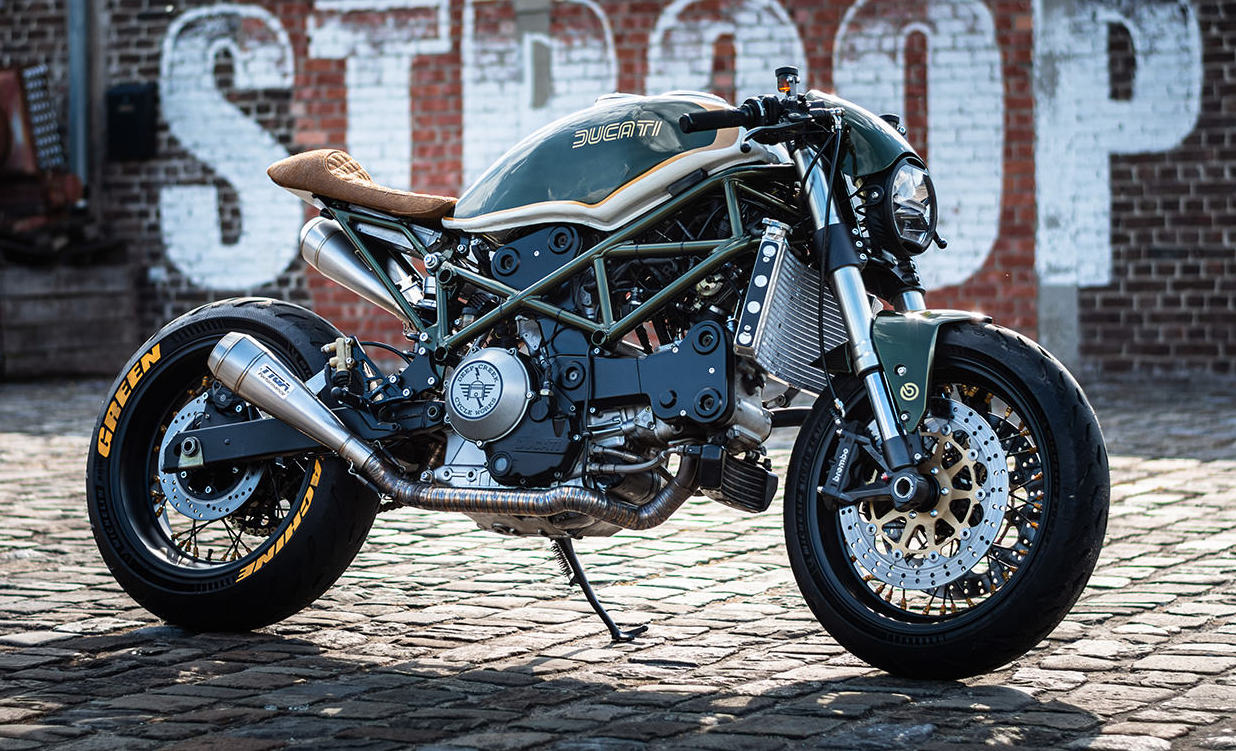 Custom Eye Candy Green Machine 3.0 The Ultimate Ducati ST4