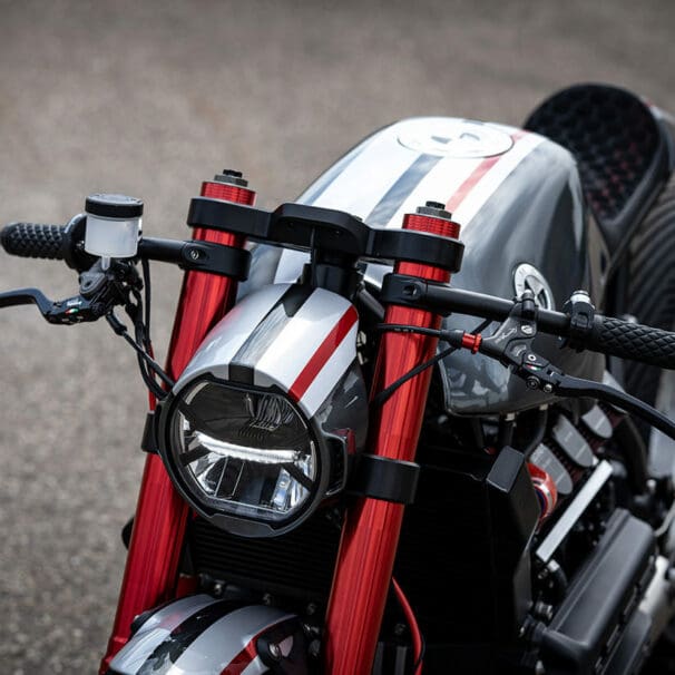 A BMW K1100 RS Turned Cafe Racer Courtesy of the Team at The Powerbrick. Media sourced from BikeEXIF.