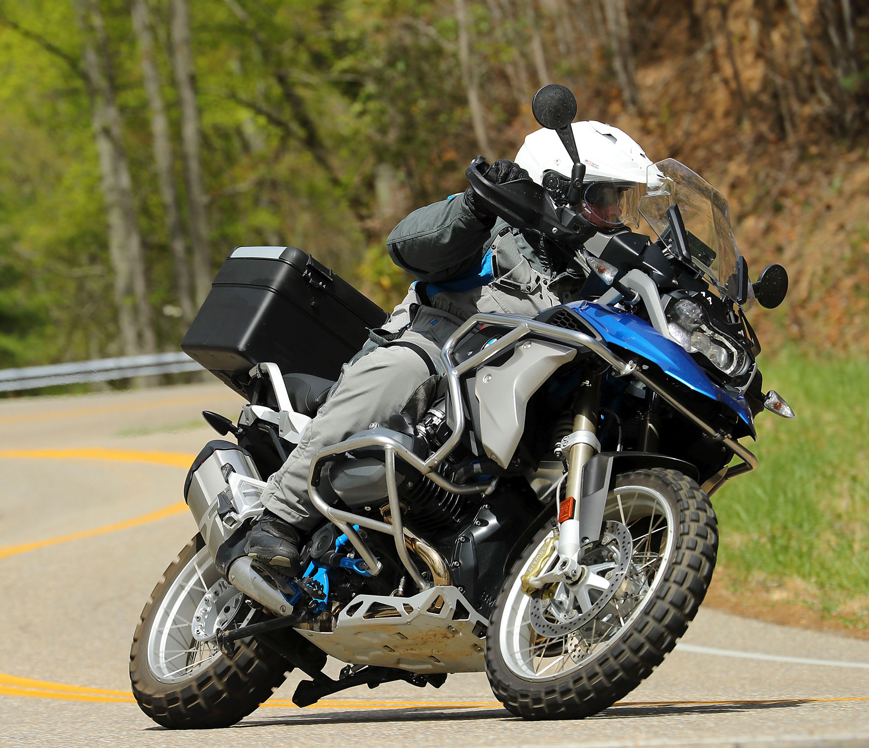 A member of the BMW Performance Riding School. Media courtesy of the BMW Performance Riding School