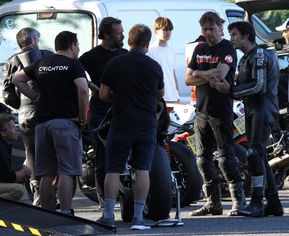 Guy Martin in the bid to break a 200mph speed record with a Crighton 700w. Media sourced from Crighton Motorcycle's Facebook Page.