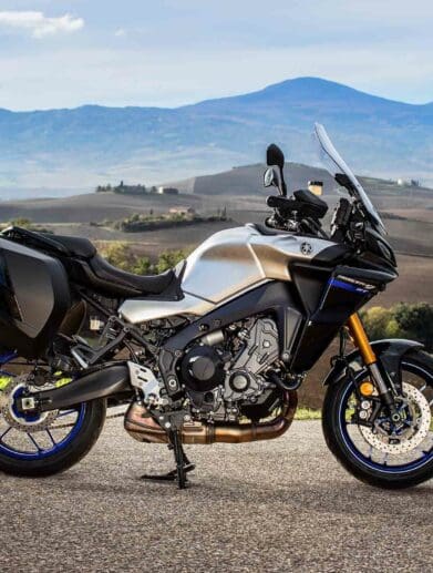 A view of the Tracer 9 from Yamaha. Media courtesy of CycleWorld.