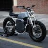 Switch's eScrambler - the world's first electric scrambler. Media sourced from Electrek.