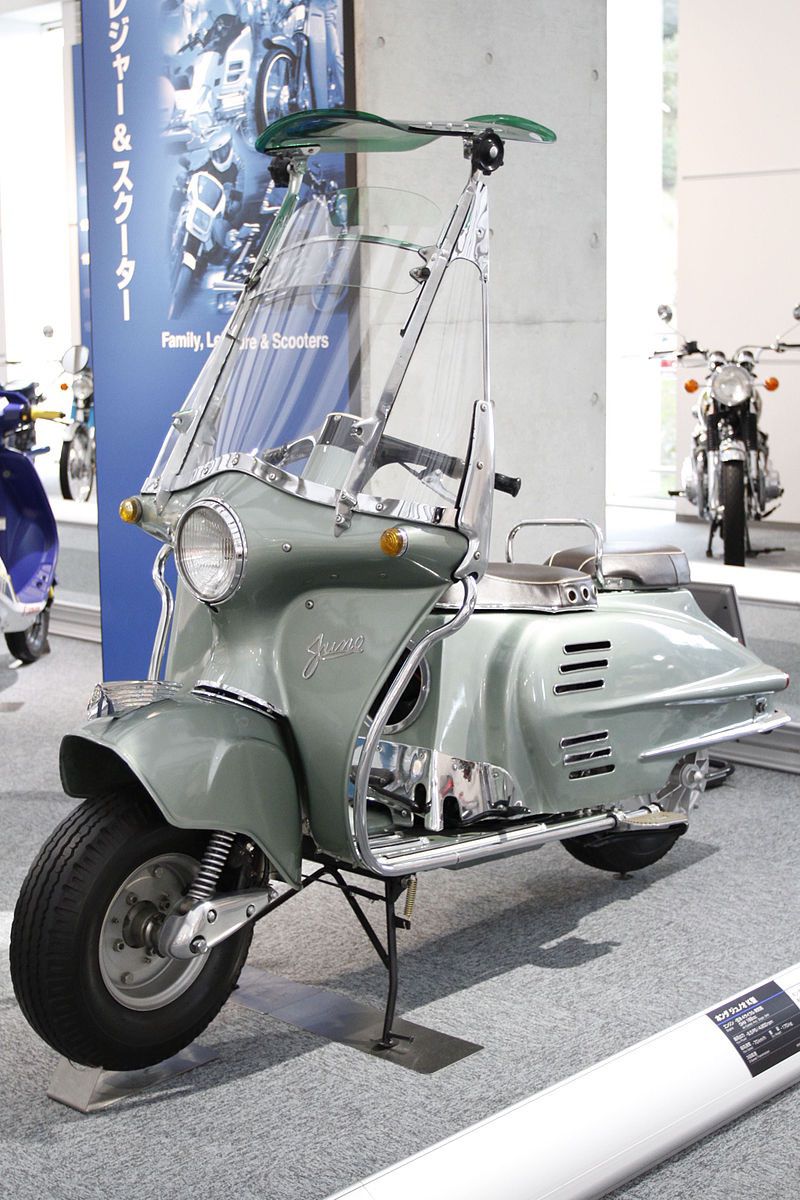 The 1954 Honda Juno Scooter