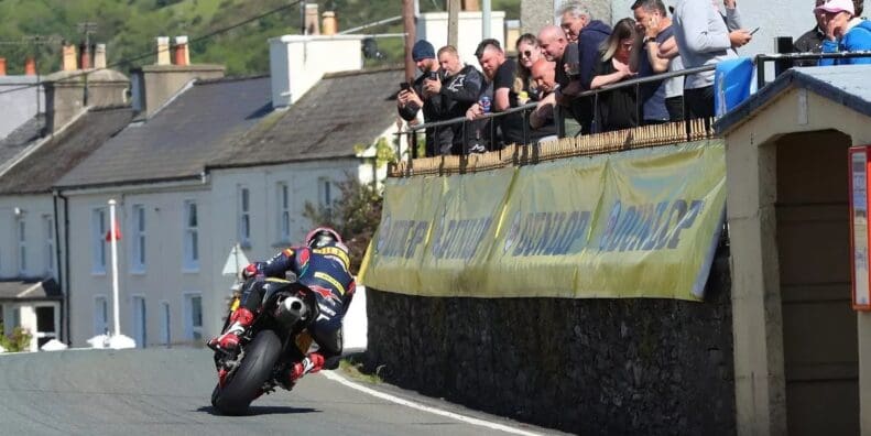 No room for error on the Snaefell Mountain Course