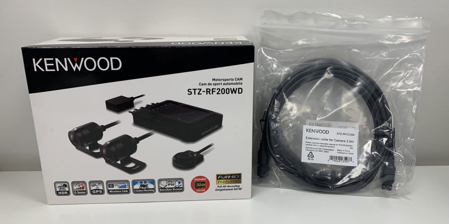 Kenwood STZRF200WD Motorsports Dual Camera InDepth HandsOn Review