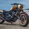Lucy, a part of Europe's Best Customized Honda Rebel Competition. Media sourced from Honda Customs EU.
