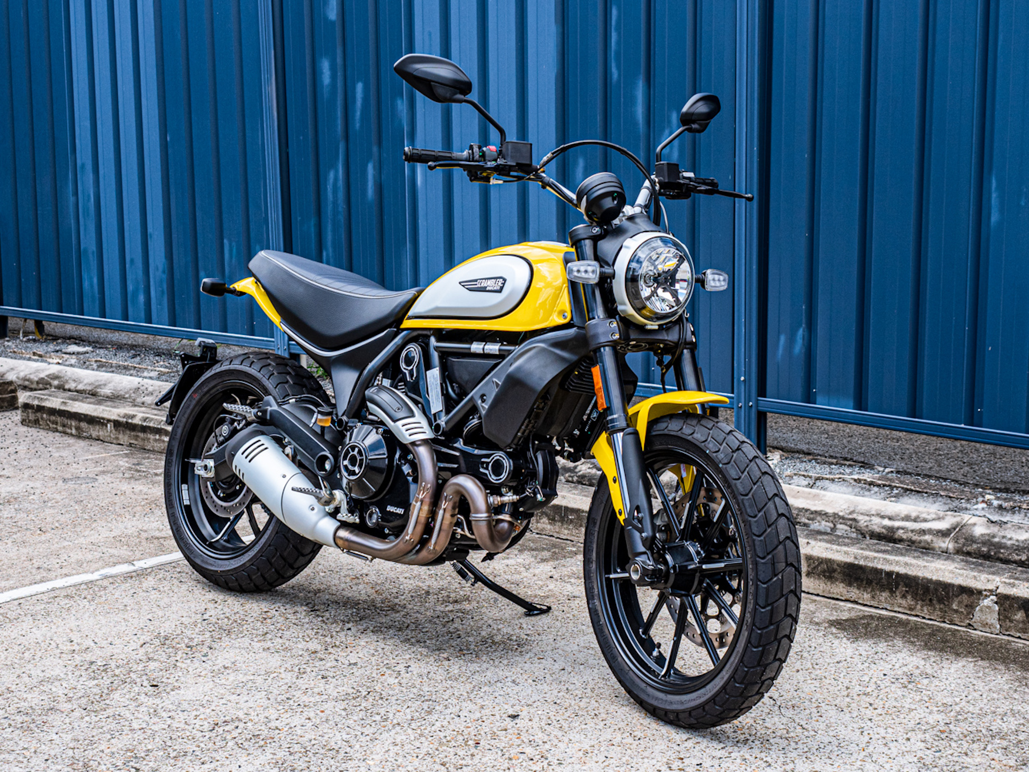 Ducati's 2022 Scrambler. Media sourced from Motorcycles R Us.