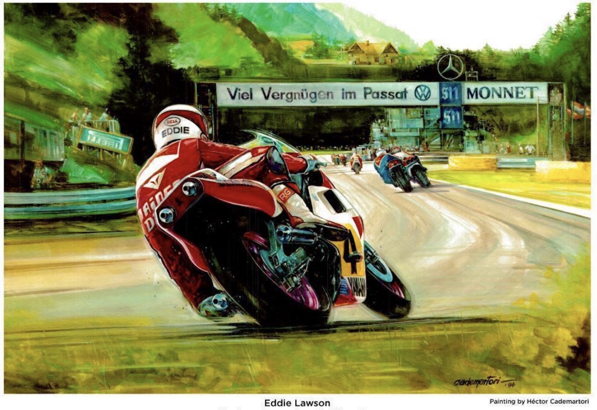 A Sample print available with donations made in support of Gary LaPlante. Media sourced from Motorcycle.com News