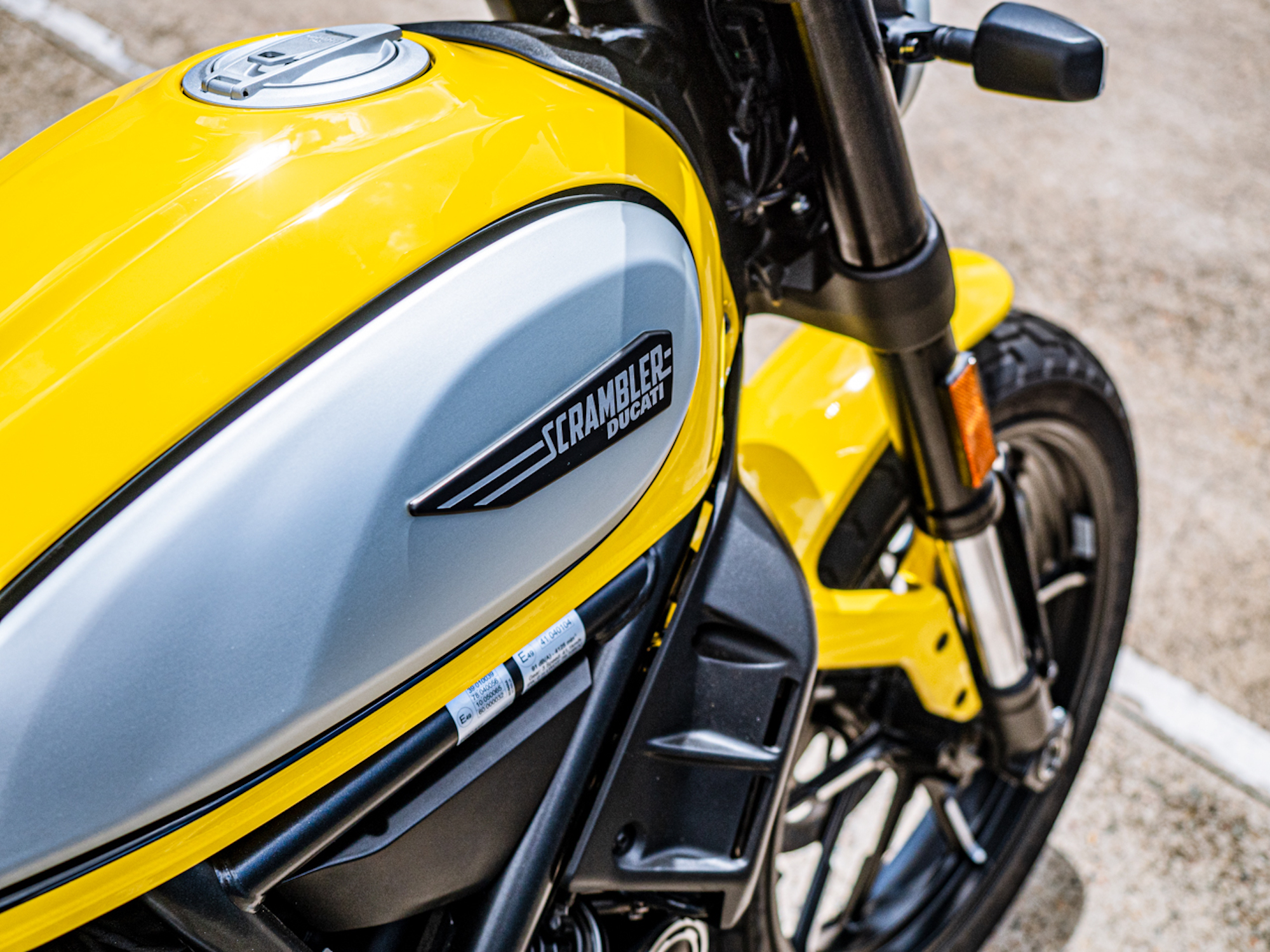 Ducati's 2022 Scrambler. Media sourced from Motorcycles R Us.