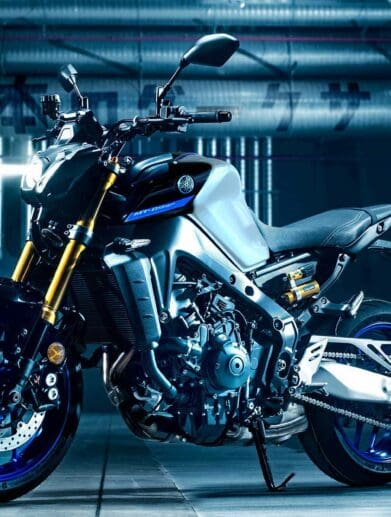 an advert with media showing Yamaha's naked range, specifically the MT-10. Media sourced from the Motorcyclist.
