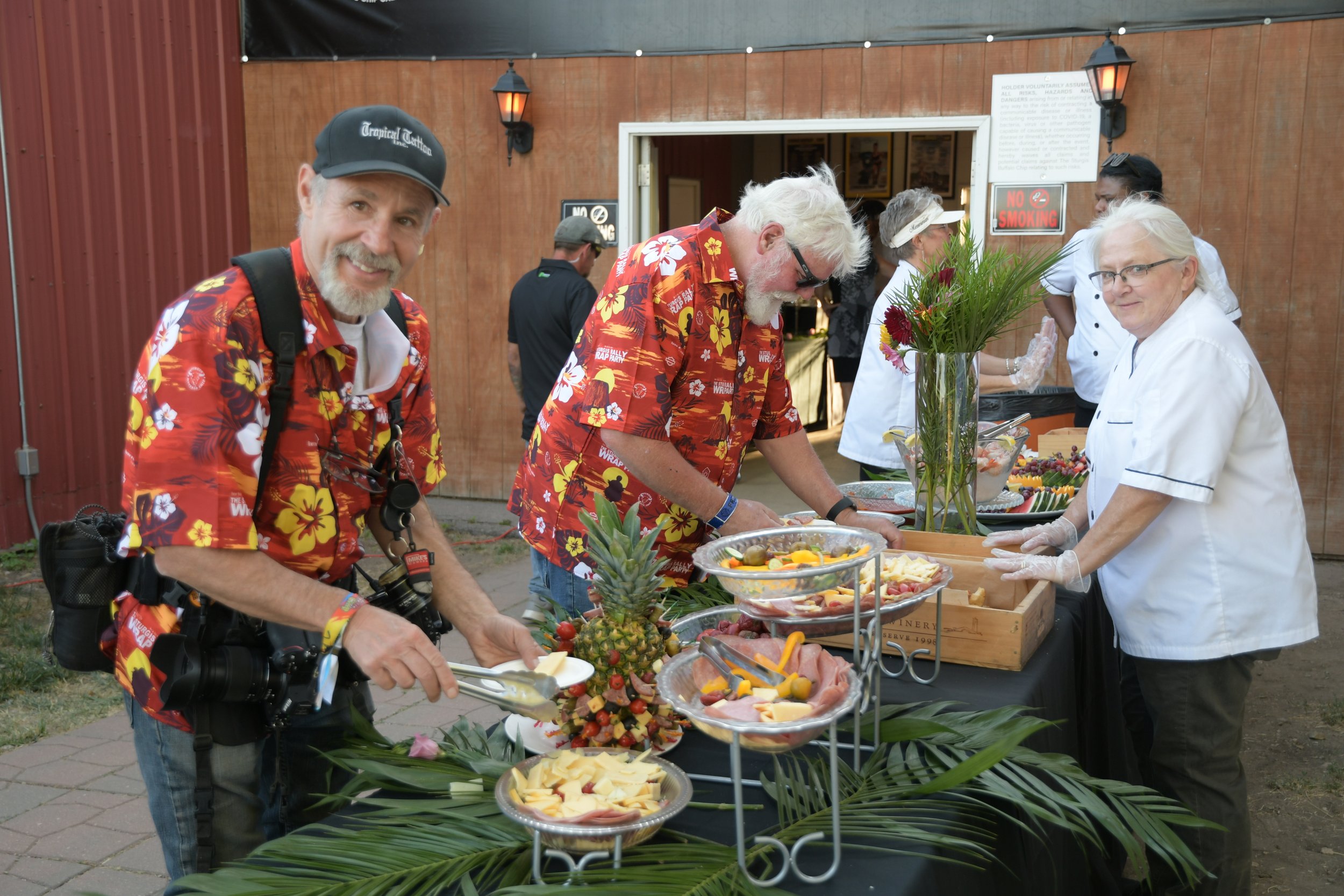 Attendees of the Sturgis Rally Wrap Party. Media sourced from MOTOvational.