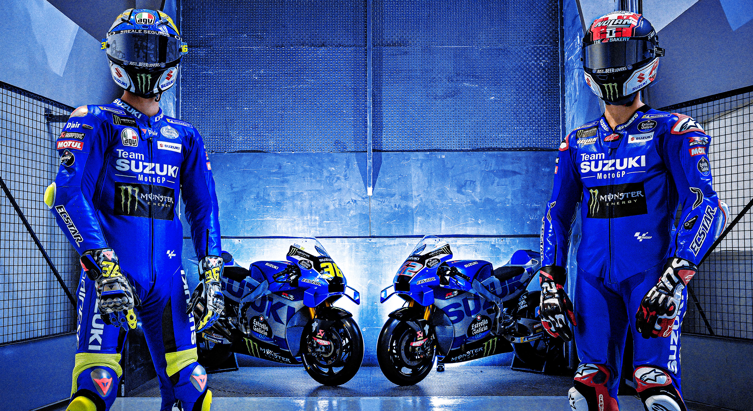 Team Suzuki for MotoGP. Media sourced from Suzuki Cycles.
