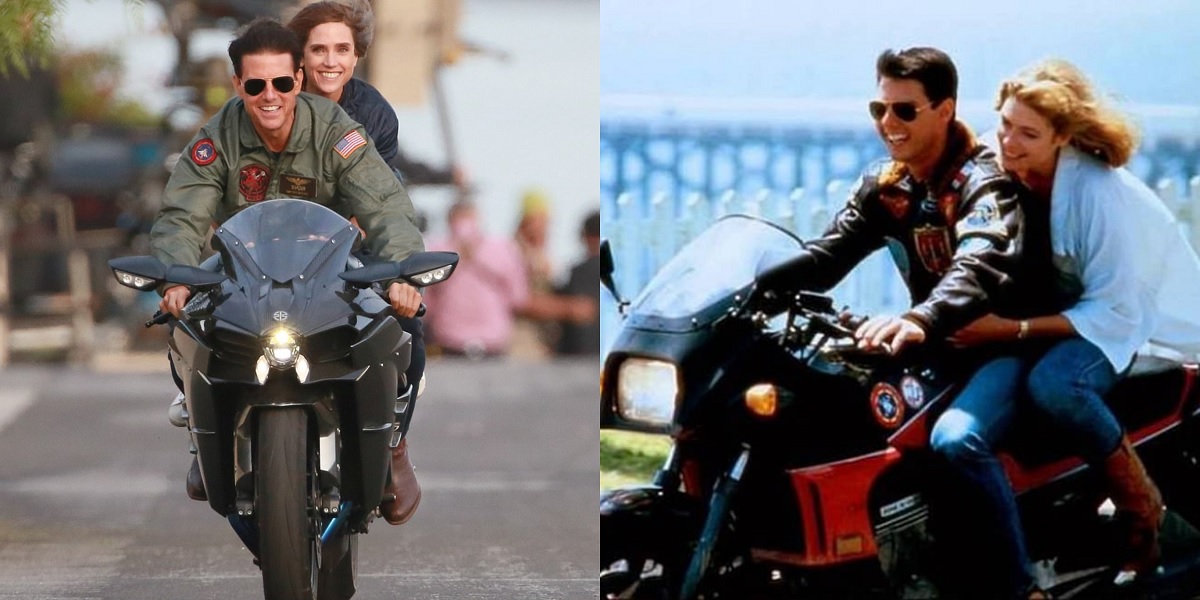 Tom Cruise, both in the original "Top Gun" hit flick as well as this year's similar 2022 iteration. Media sourced from The Aviation Geek. 