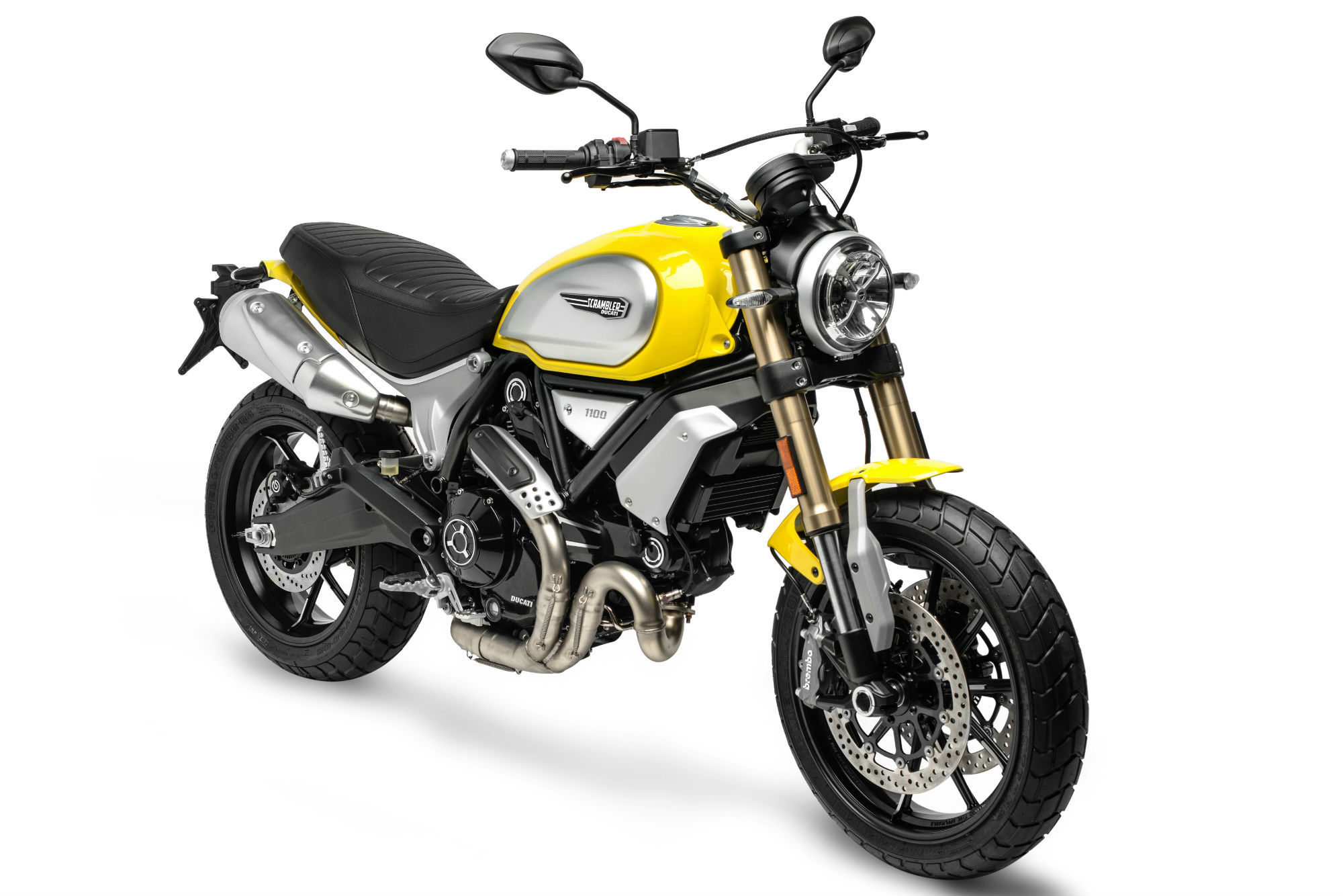 Ducati's 2022 Scrambler. Media sourced from Visordown.