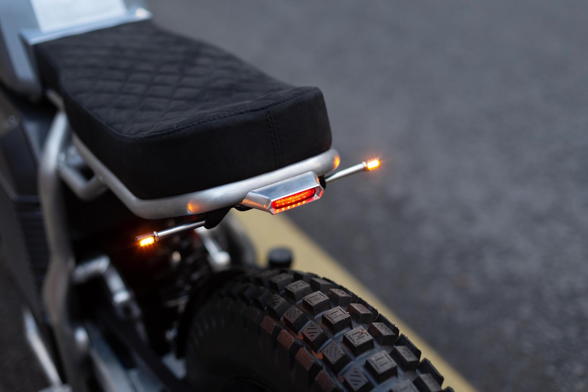 Switch's eScrambler - the world's first electric scrambler. Media sourced from Electrek.