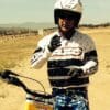 Gary LaPlante in Anza, explaining his trials course. Media sourced from RideApart.