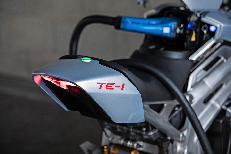 Triumph's TE-1. Photo courtesy of MCN.