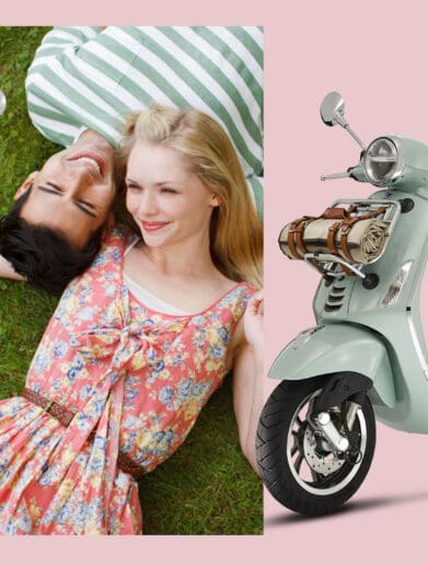 The Vespa Primavera Pic Nic. Media sourced from Vespa.