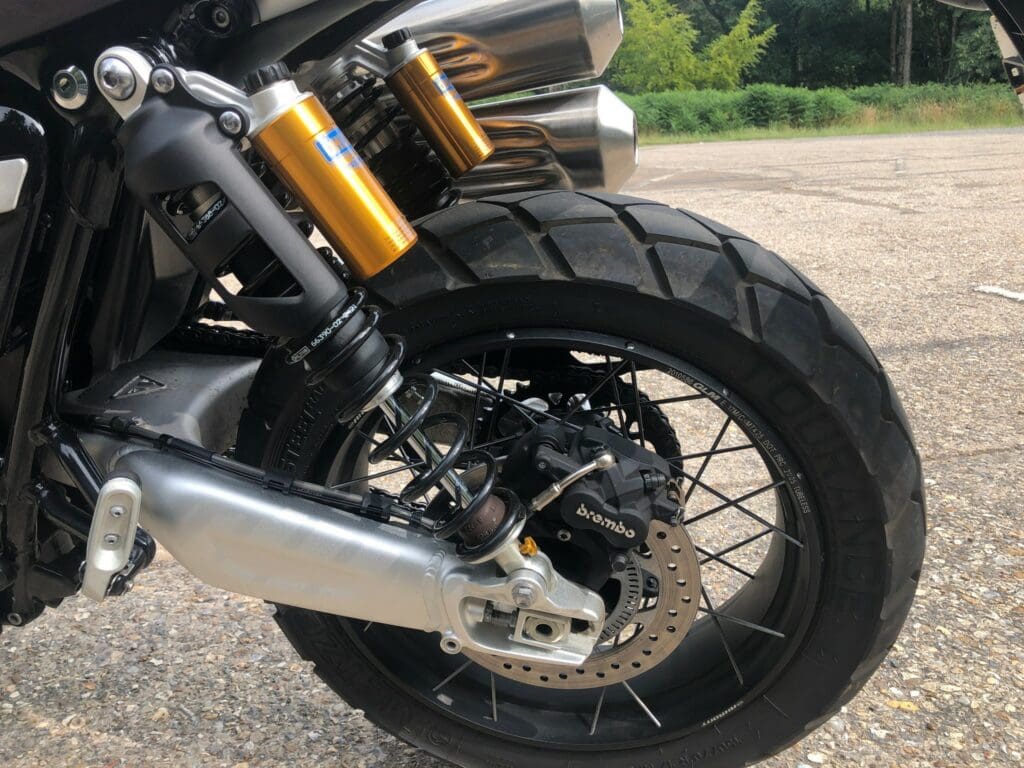 2022 Triumph Scrambler 1200 XC wheels