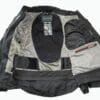 Picture of back and chest protector locations on Alpinestars Halo Drystar Jacket